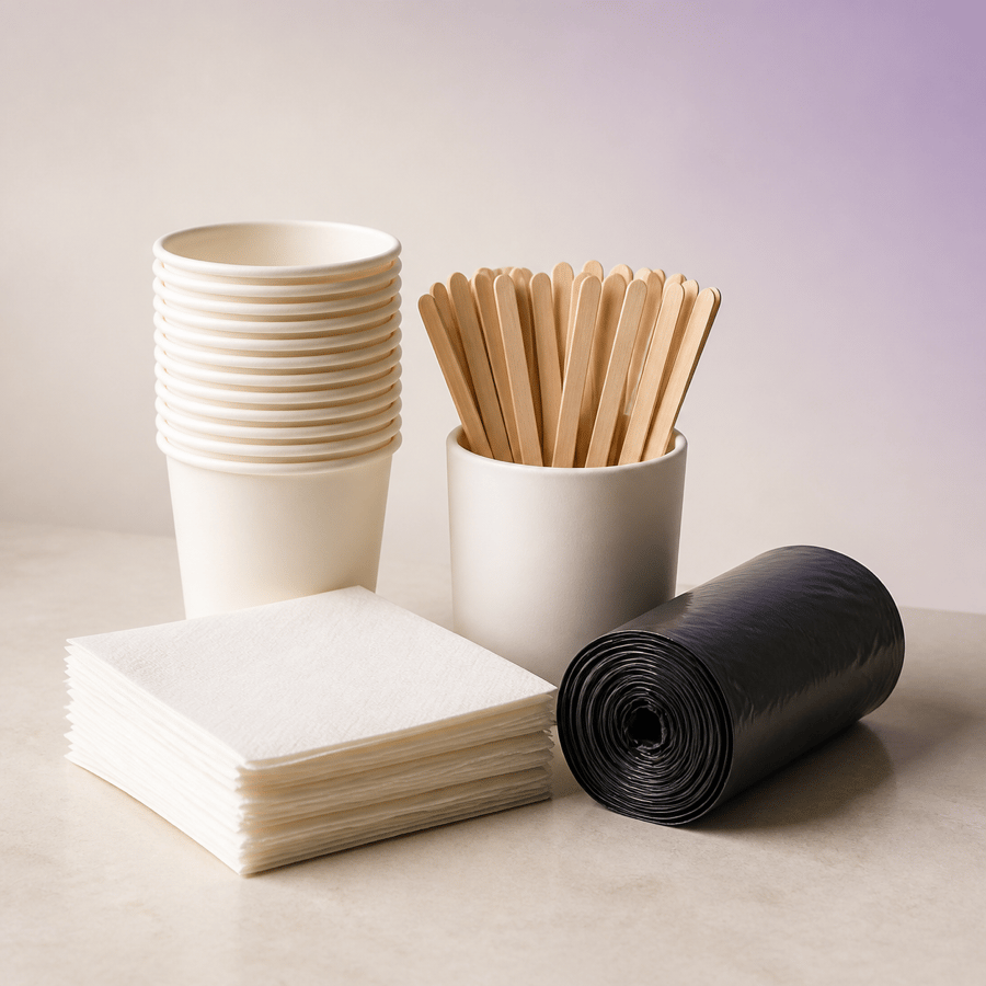 Booth reception consumables kit