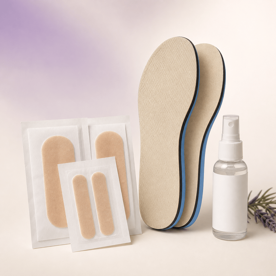 Long-day foot comfort kit