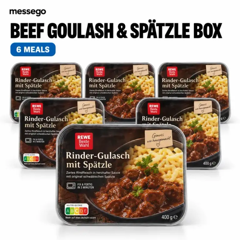 Beef Goulash & Spätzle — 1 item; product illustration